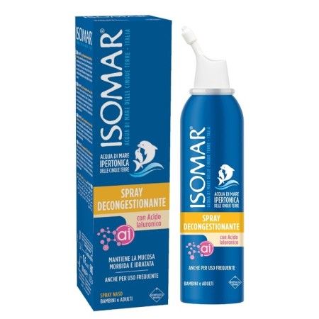 Isomar Naso Spray Decongestionante Con Acido Ialuronico 100 ml