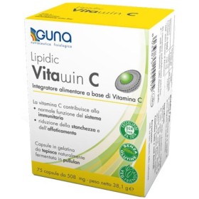 Guna Lipidic Vitawin C Integratore di Vitamina C 75 Capsule
