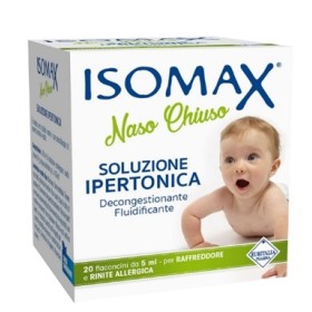 Isomax Naso Chiuso Soluzione Ipertonica 20 Flaconcini