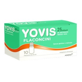 Yovis Flaconcini 25 Miliardi Integratore Fermenti Lattici Vivi 10 Flaconcini