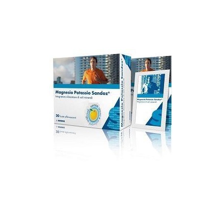 Sandoz Magnesio Potassio Integratore 20 Bustine