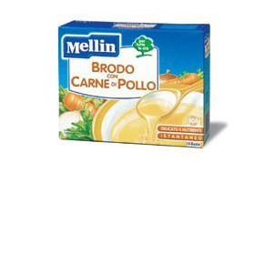 Mellin Brodo Con Carne e Pollo 50 g