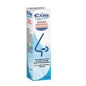Care For You Spray Nasale Isotonico con Acqua di Mare 125 ml