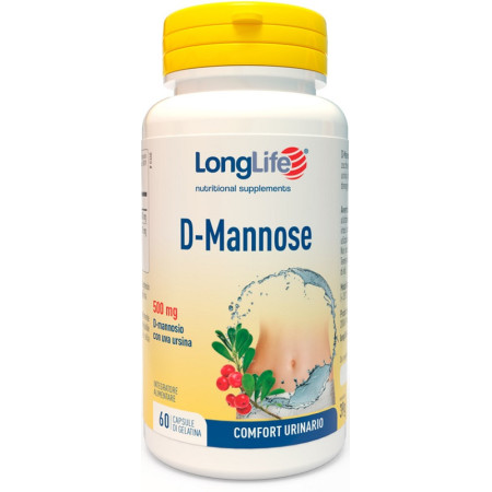 LongLife D-mannose Integratore Vie Urinarie 60 Capsule