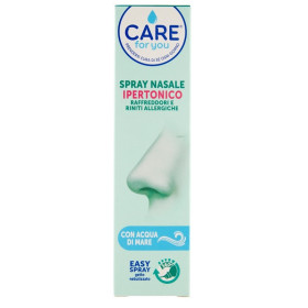 Care For You Spray Nasale Ipertonico con Acqua di Mare 125 ml