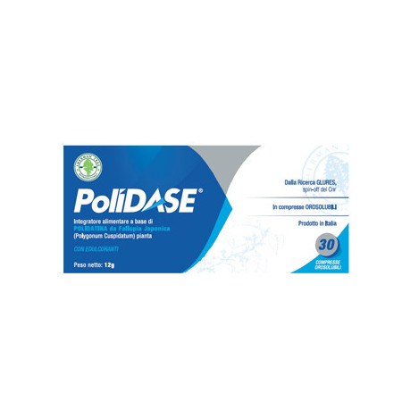 POLIDASE 80MG 30CPR OROSOL