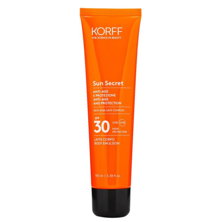 Korff Sun Secret Latte Solare Corpo SPF 30 Antiage 100 ml