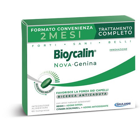 Bioscalin Nova Genina Integratore Anticaduta 60 Compresse
