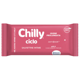 Chilly Ciclo Salviettine Con Formula Antiodore 12 Salviette