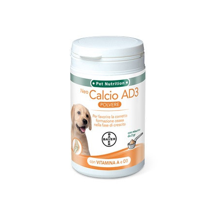 NeoCalcio Ad3 Polvere Integratore Vitamine Ossa Cani 200 g