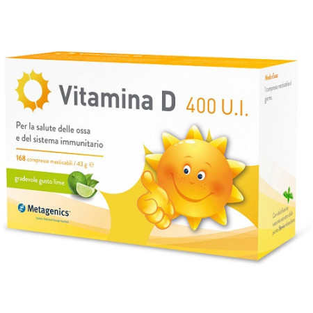 Vitamina D 400 U.I. 168 Compresse