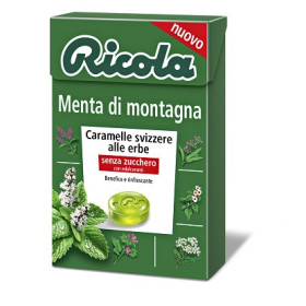 Ricola Menta di Montagna Caramelle alle Erbe senza Zucchero 50 g