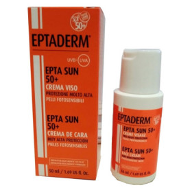 Epta Sun 50  Fluido Invisibile Viso 40 ml