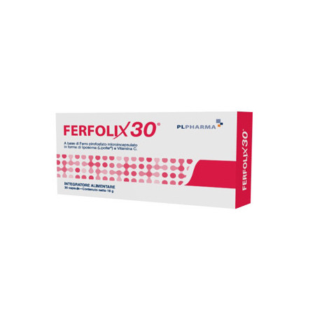 Ferfolix 30 Integratore di Ferro 30 Capsule