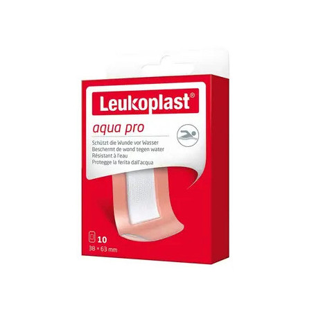 Leukoplast Aqua-Pro Cerotti Impermeabili 38x63 mm 10 Pezzi