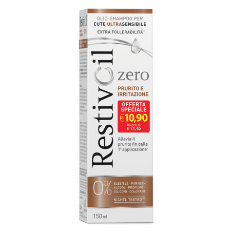 Restivoil Zero Prurito e Irritazione PROMO Olio Shampoo Lenitivo 150 ml