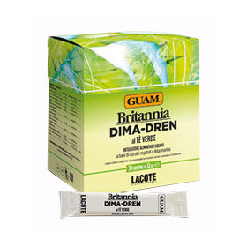 Guam Britannia Dima-Dren al Té Verde Integratore Drenante 30 Bustine Stick