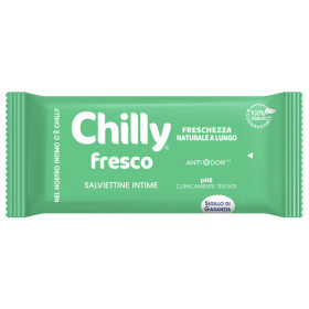Chilly Formula Fresca Salviettine Intime Rinfrescanti 12 Pezzi