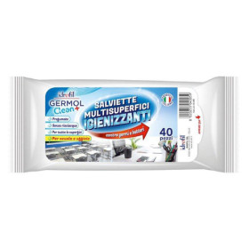 Germol Clean  Salviettine Multisuperfici Igienizzanti 40 Pezzi