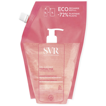 Svr Topialyse Gel Lavant Detergente 1 Litro Eco Recharge