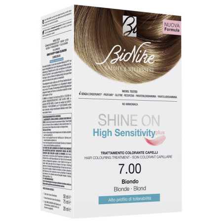 Bionike Shine On High Sensitivity Plus Tintura Per Capelli Biondo 7.00