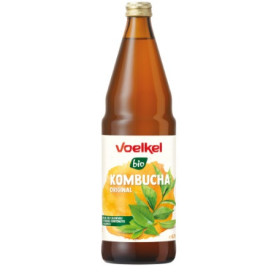 Baule Volante Voelkel Kombucha Thè Addolcito Fermentato 750 ml