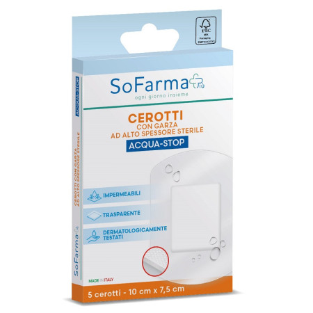 SOFARMAPIU' CER ACQUA10X7,5 5P