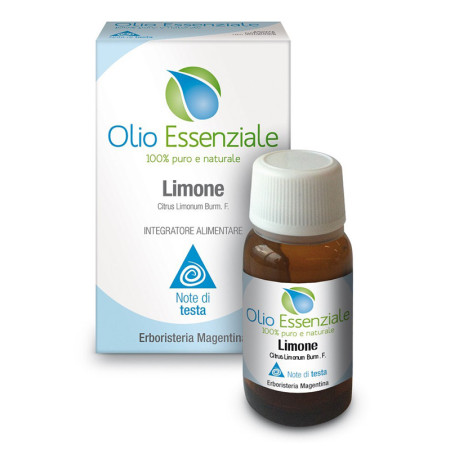 Erboristeria Magentina Olio Essenziale Limone Integratore Flaconcino 10 ml