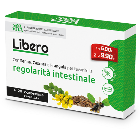 Sanavita Libero Integratore Di Estratti Vegetali 20 Compresse
