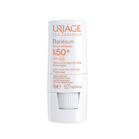 Uriage Bariésun Stick Solare Minerale SPF 50  Protezione Viso Corpo e Zone Sensibili 8 g