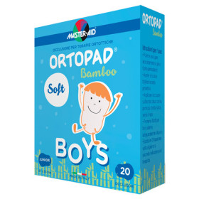 Ortopad Soft Boys Junior Cerotto Occlusore Per Bambini Per Terapie Ortottiche 20 Pezzi