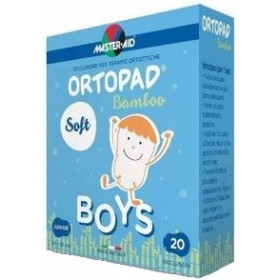Master-Aid Ortopad Soft Boys Cerotto Occlusore Bambini Per Terapie Ortottiche Taglia M 20 Pezzi