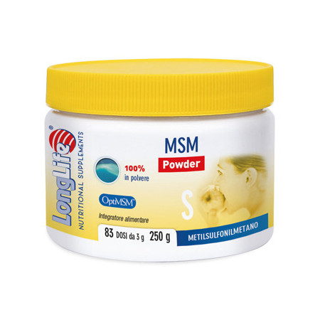 LONGLIFE MSM POWDER 250G
