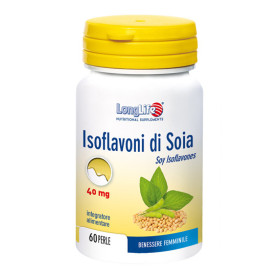 LongLife Isoflavoni di Soia Integratore Menopausa 60 Perle