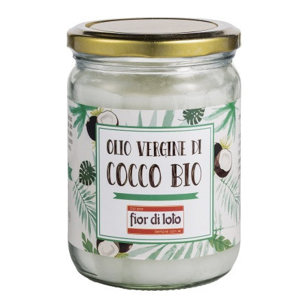 Fior Di Loto Olio Vergine Di Cocco Bio 410 g