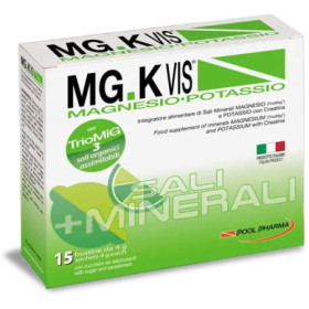 MG.K Vis Magnesio Potassio Lemonade Integratore Sali Minerali 15 Bustine