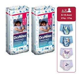 Huggies Drynites Mutandine Assorbenti Ragazzi 8-15 Anni 9 Pezzi
