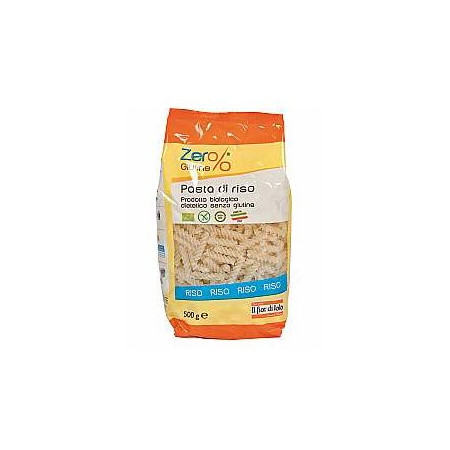 Fior Di Loto Zero% Glutine Fusilli Di Riso Biologici 500 g