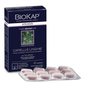 Biokap Miglio Donna Forte Integratore Capelli e Unghie 60 Compresse