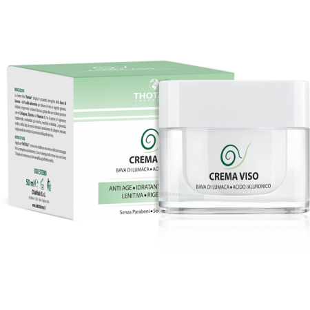 Thotale Crema Viso Alla Bava Di Lumaca E Acido Ialuronico Anti Age 50 ml