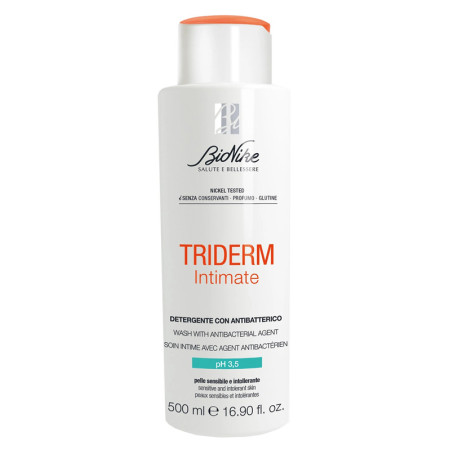 Bionike Triderm Intimate Detergente Intimo pH 3.5 Con Antibatterico PROMO 500 ml