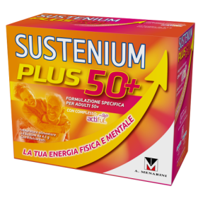 Sustenium Plus 50  Integratore Per Energia Fisica e Mentale 24 Bustine