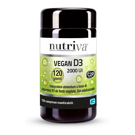 NUTRIVA VEGAN D3 120CPR