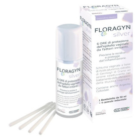 Floragyn Silver Schiuma Vaginale Antirritazioni 50 ml