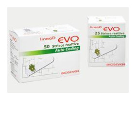 Linea D Evo Glicemia 50 Strisce Rettive