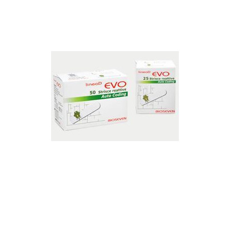 Linea D Evo Glicemia 50 Strisce Rettive
