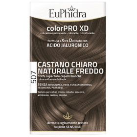 Euphidra ColorPRO XD 507 Castano Chiaro Naturale Freddo Tintura Per Capelli