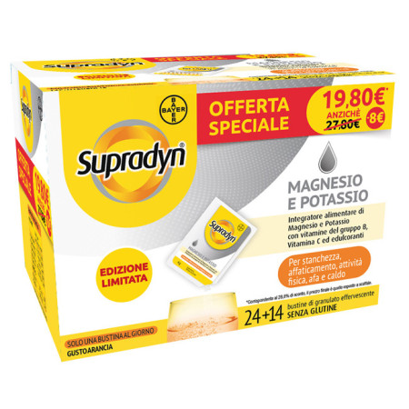 Supradyn Magnesio e Potassio Limited Edition 24 14 Bustine