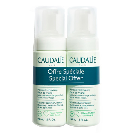 Caudalie Vinoclean Schiuma Detergente BIPACCO 150ml   150ml