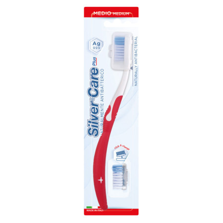 SILVERCARE PLUS SPAZZ MED+RIC